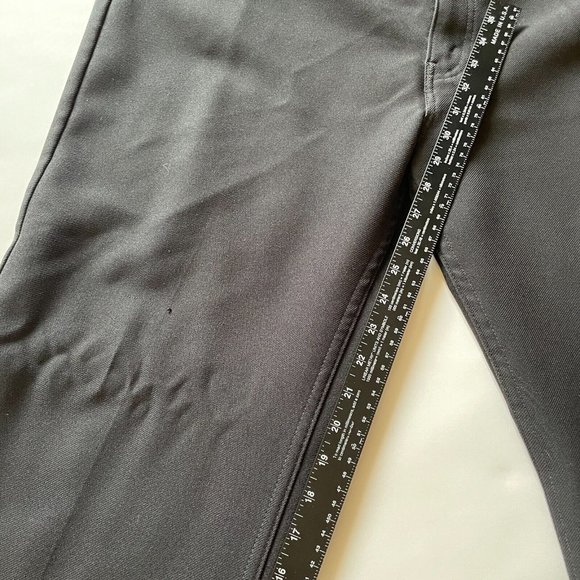 Levis 517 Jeans Mens Size 42 x 32 Gray Bootcut Black Tab Stretch Creased Vintage - Picture 8 of 9